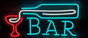 BAR CARTEL ESTRUCTURA IMPRESA 3D PARA CARTEL NEON FLEX EL MUNDO DEL PC MERLO ZONA OESTE 2