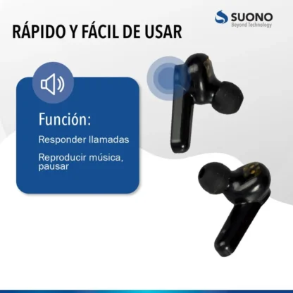 Auriculares Inalámbricos Suono Ayv0262 EL MUNDO DEL PC ZONA OESTE MERLO