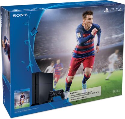 Consola PlayStation 4 de 500GB + FIFA 16