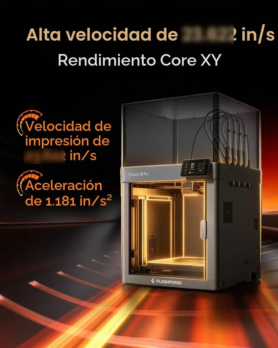 Flashforge Creator 5 PRO Zona Oeste - Imagen 12